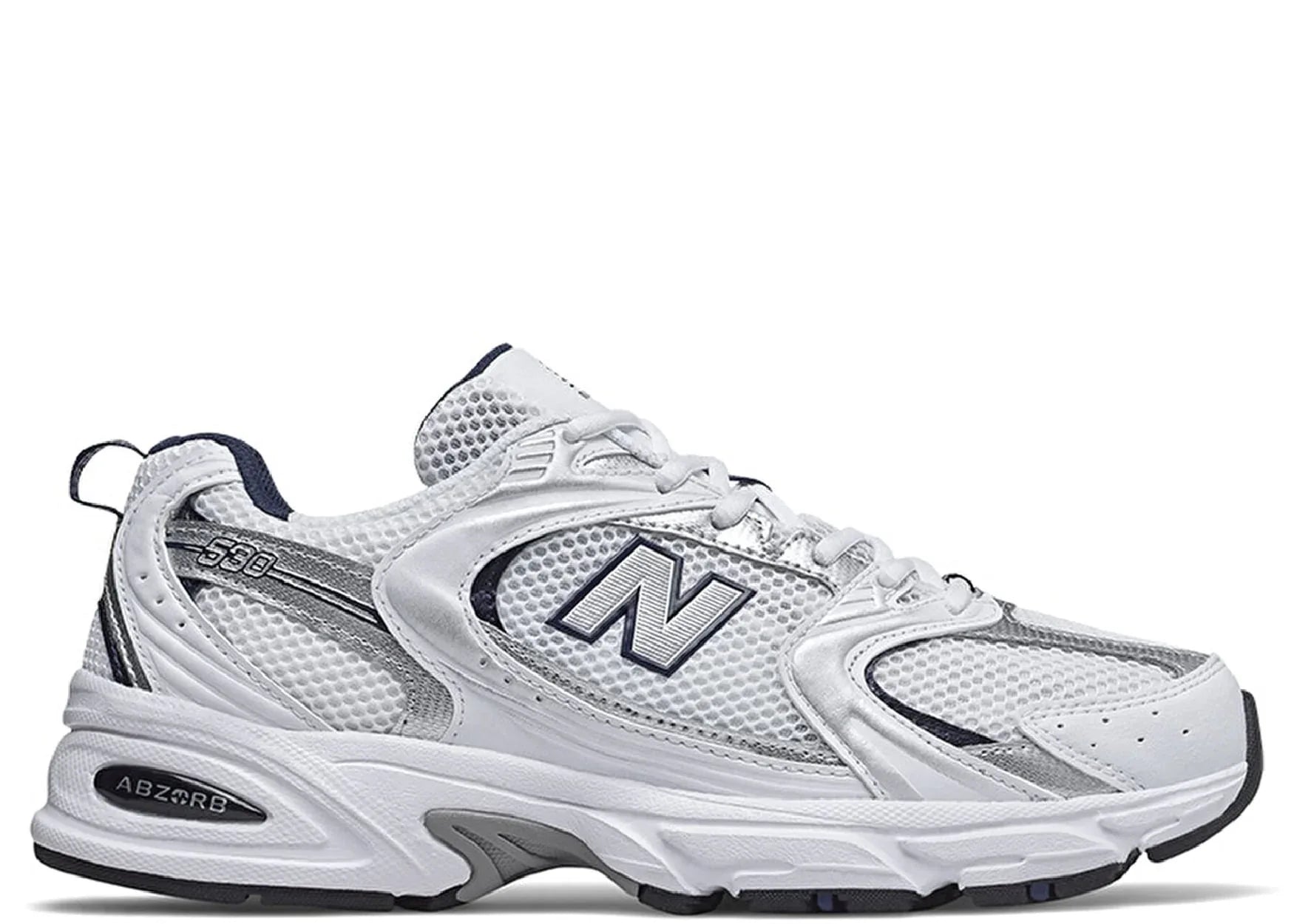 New Balance 530 White Silver Navy - Sneaker Türkiye
