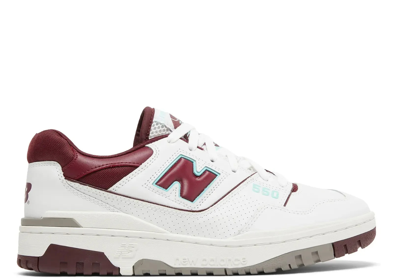 New Balance 550 Burgundy Cyan - Sneaker Türkiye