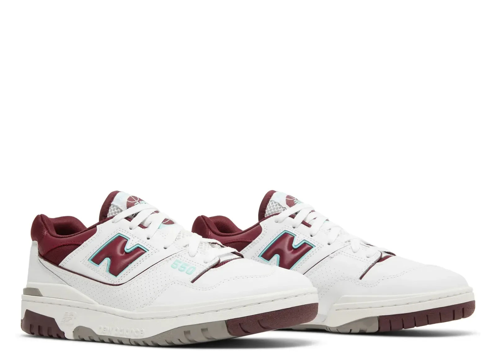 New Balance 550 Burgundy Cyan - Sneaker Türkiye