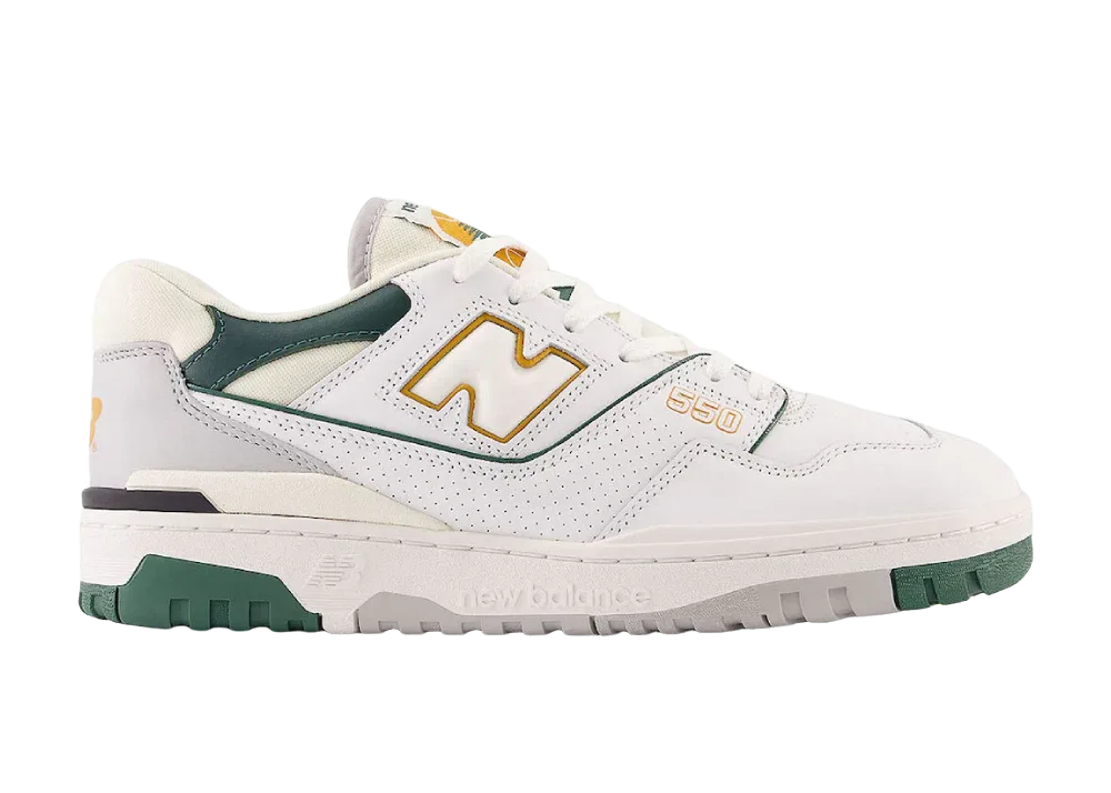 New Balance 550 White Nightwatch Green - Sneaker Türkiye