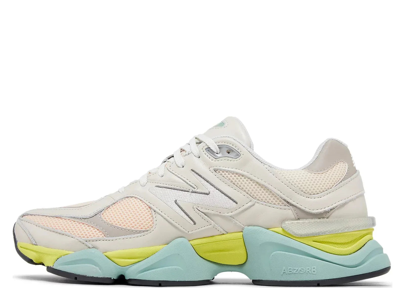 New Balance 9060 Moonbeam Vintage Rose Lime - Sneaker Türkiye