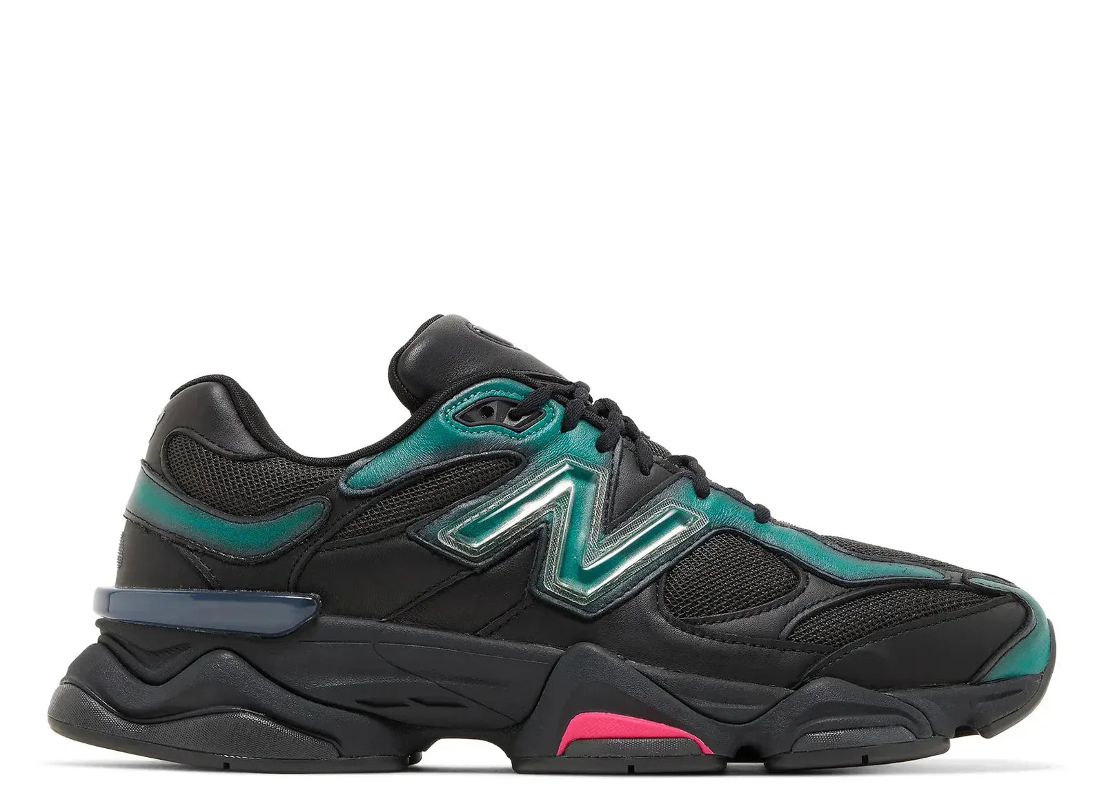 New Balance 9060 Mowalola Burglarwear Black Teal Pink - Sneaker Türkiye