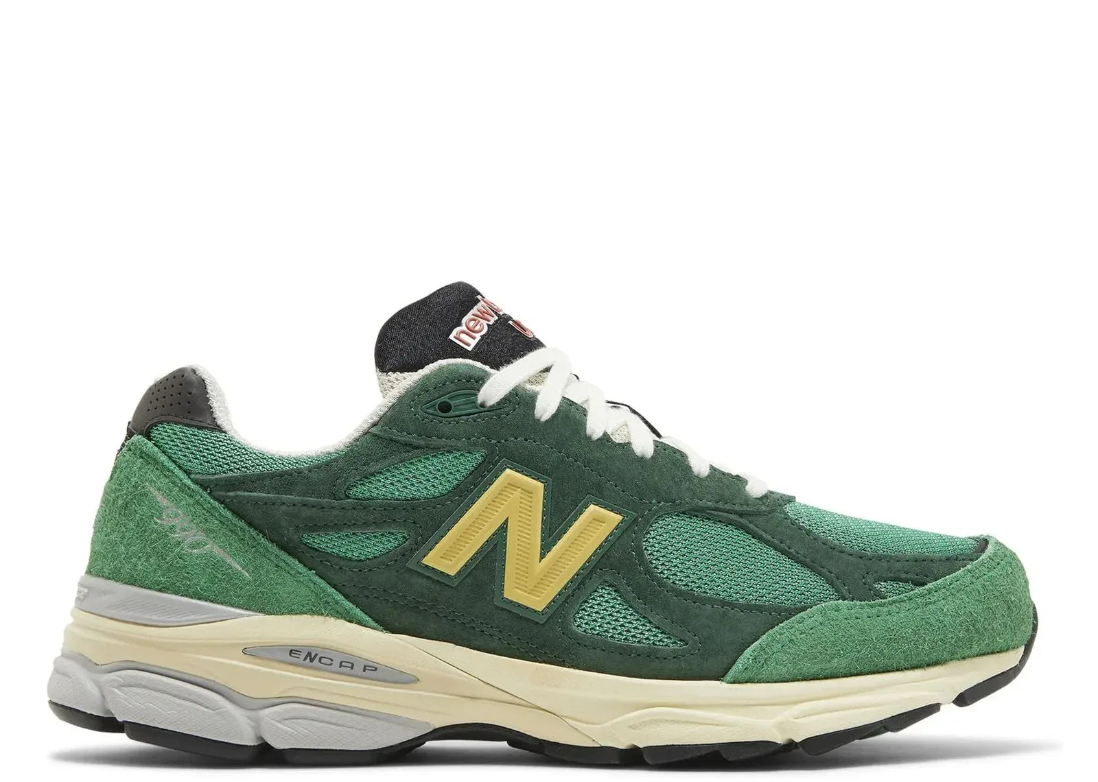 New Balance 990v3 MiUSA Varsity Green Gold - Sneaker Türkiye