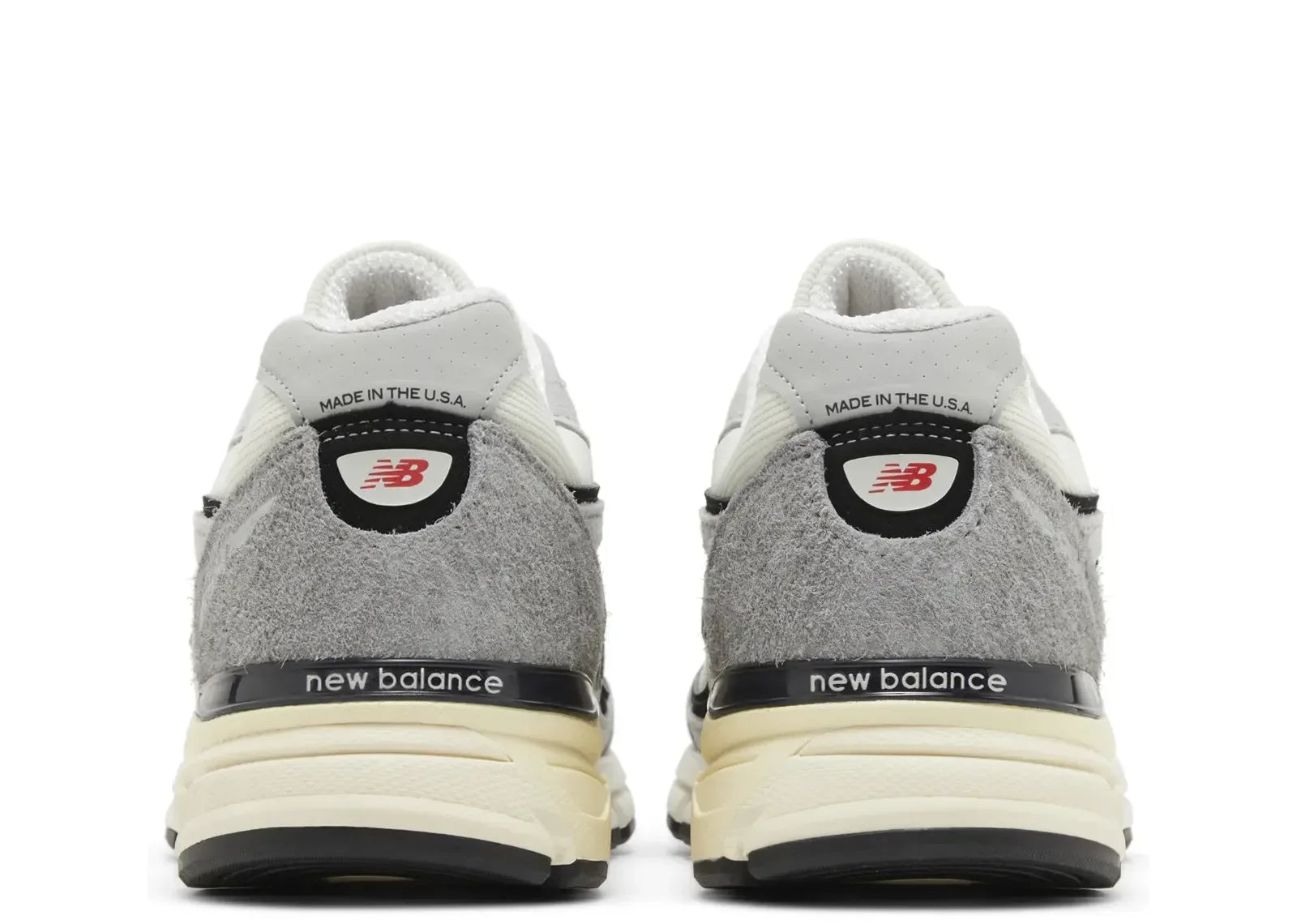 New Balance 990v4 MiUSA Teddy Santis Grey Black Cream - Sneaker Türkiye