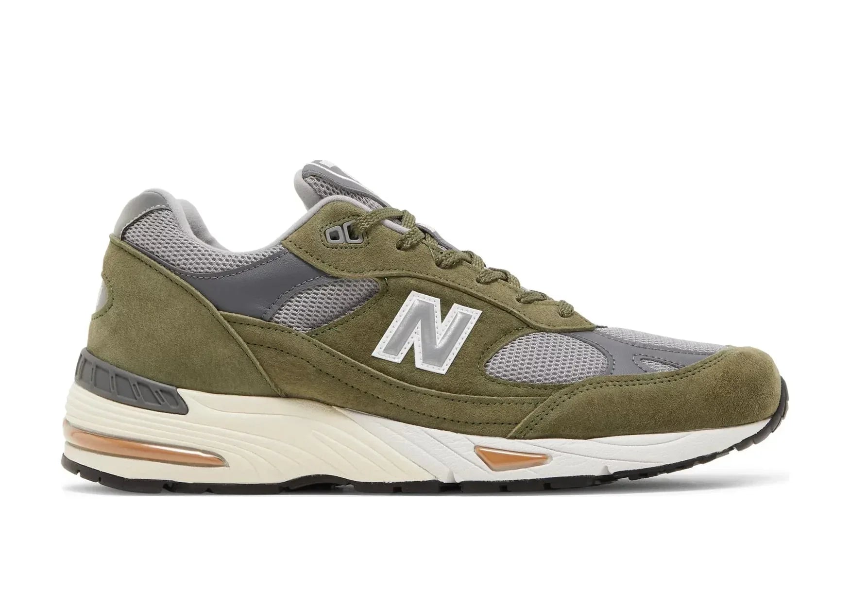 New Balance 991 Miuk Dark Green Grey Tan - Sneaker Türkiye