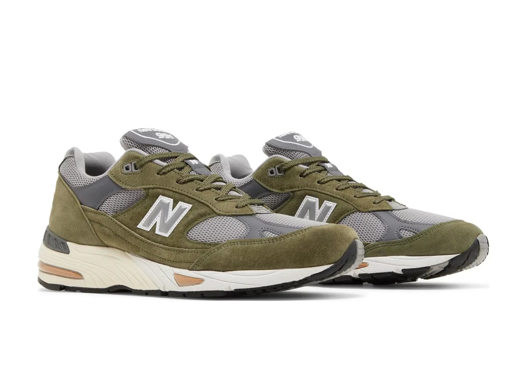 New Balance 991 Miuk Dark Green Grey Tan - Sneaker Türkiye