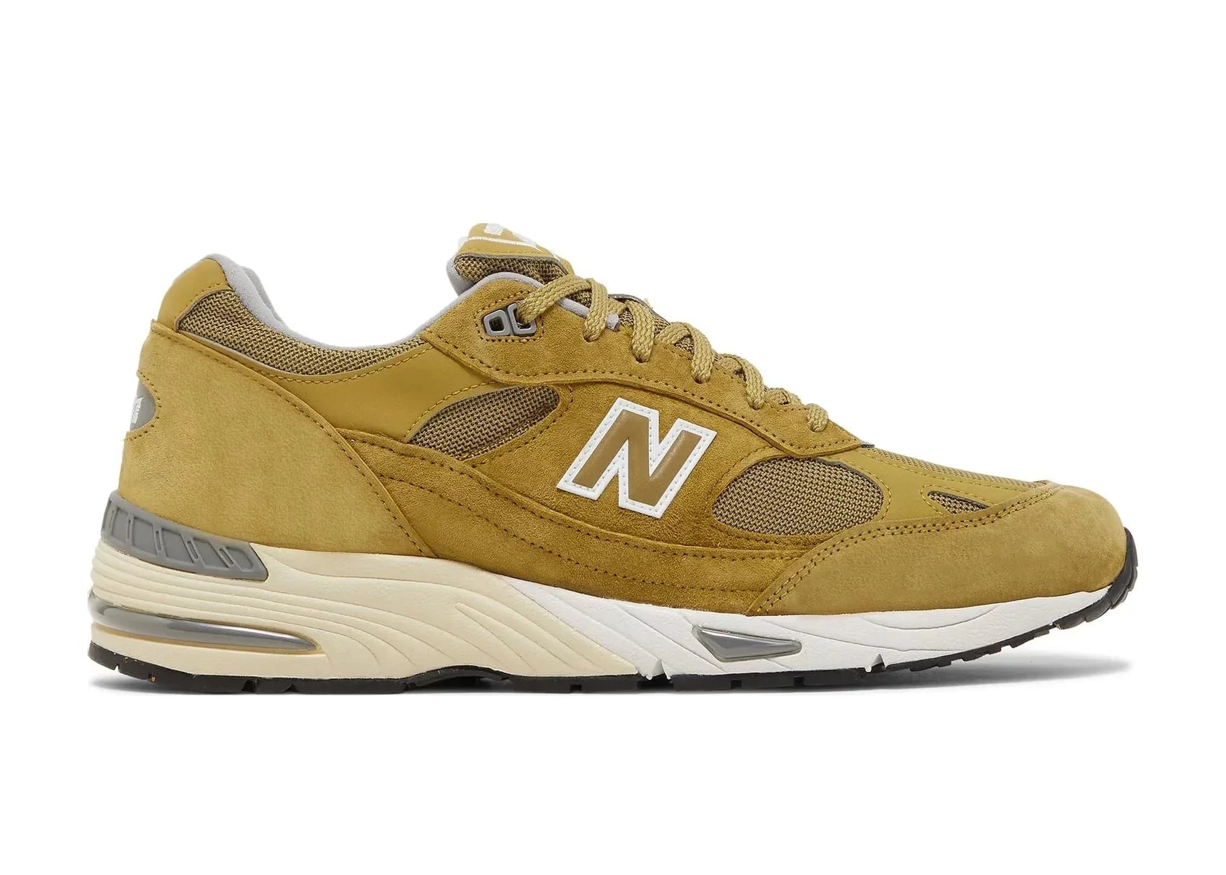 New Balance 991 MiUK Green Moss Cloud Cream - Sneaker Türkiye