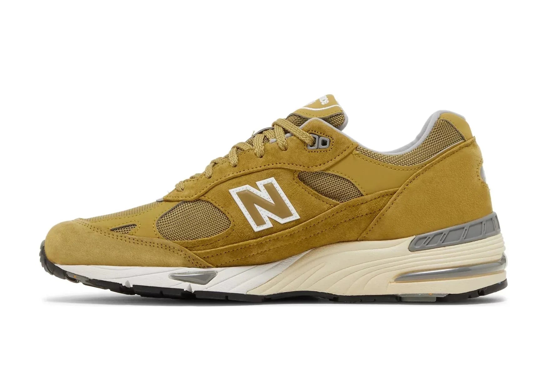New Balance 991 MiUK Green Moss Cloud Cream - Sneaker Türkiye