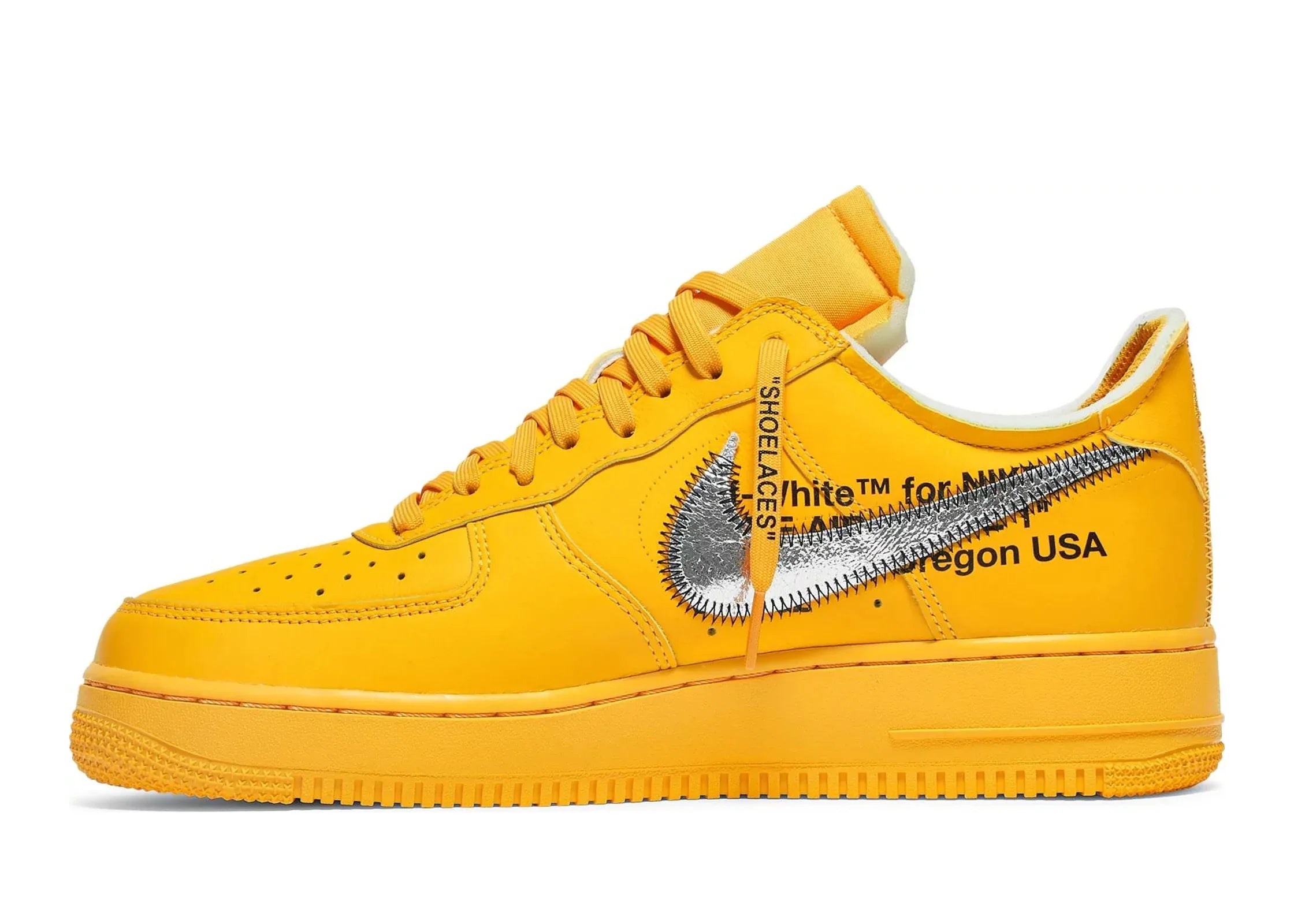 Nike Air Force 1 Low Off-White ICA University Gold - Sneaker Türkiye