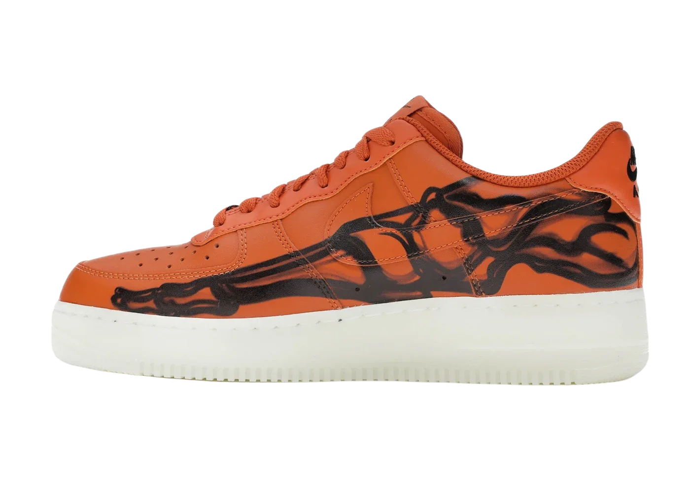 Nike Air Force 1 Low Orange Skeleton - Sneaker Türkiye