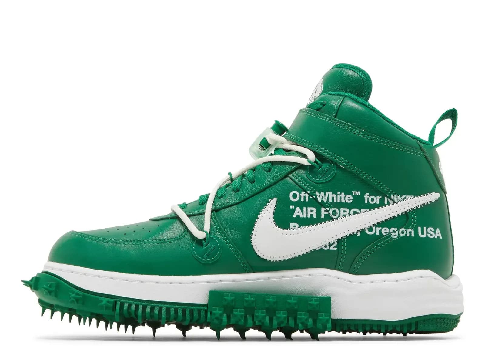 Nike Air Force 1 Mid Off-White Pine Green - Sneaker Türkiye