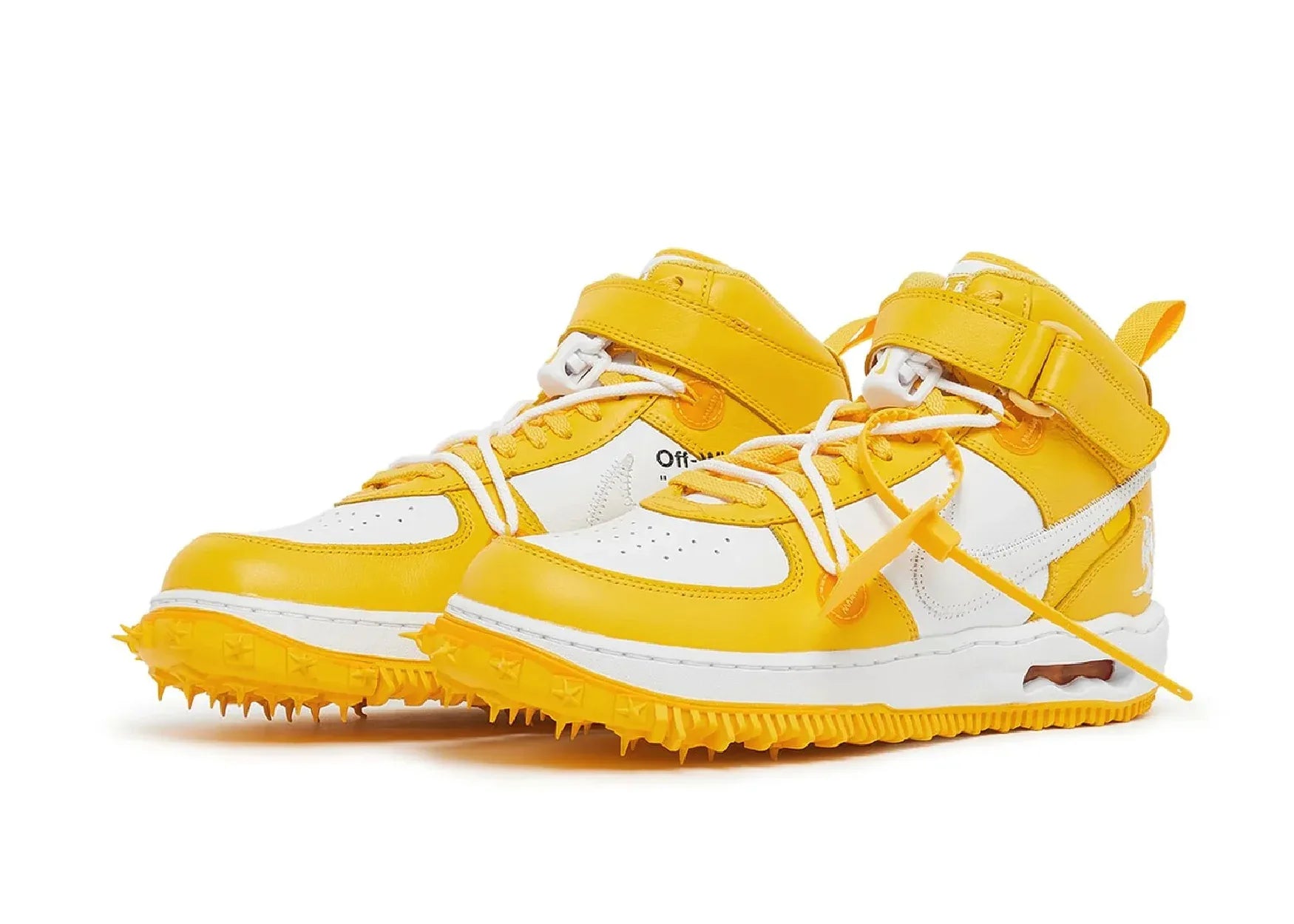 Nike Air Force 1 Mid SP Off-White Varsity Maize - Sneaker Türkiye