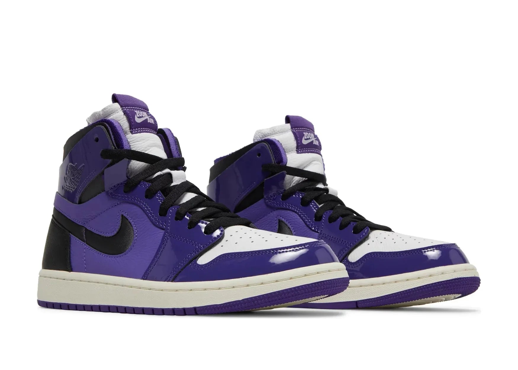 Nike Air Jordan 1 High Zoom Air CMFT Purple Patent (W) - Sneaker Türkiye
