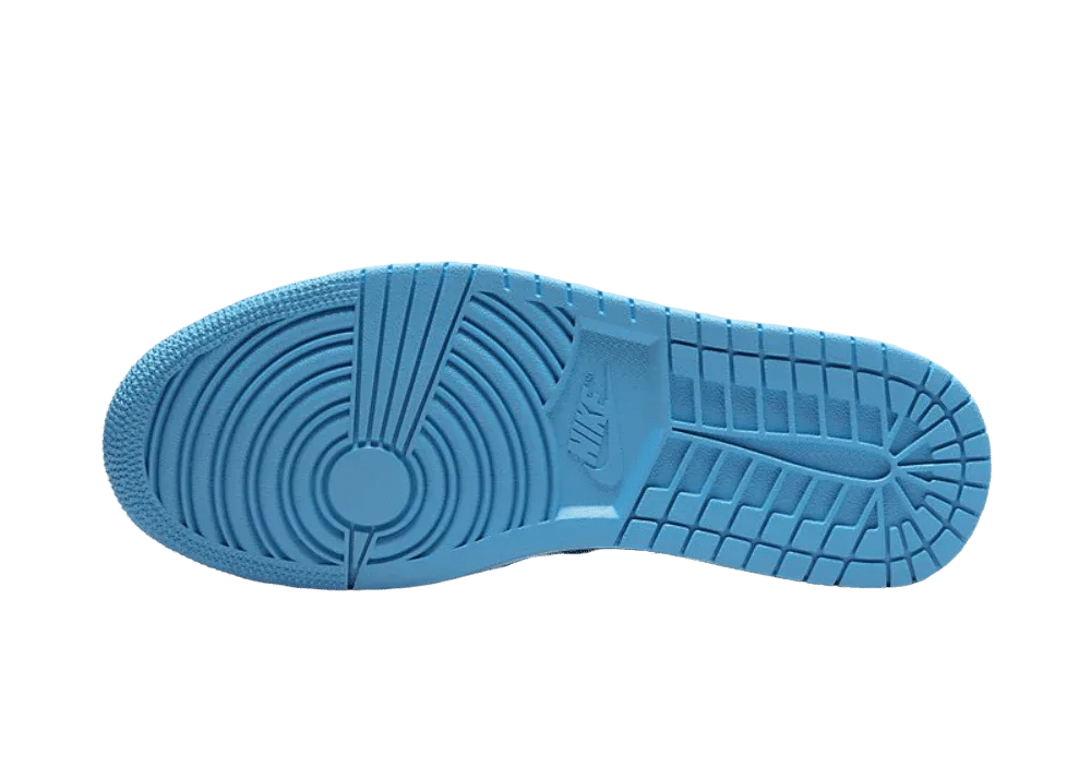 Nike Air Jordan 1 Low Black Dark Powder Blue (W) - Sneaker Türkiye