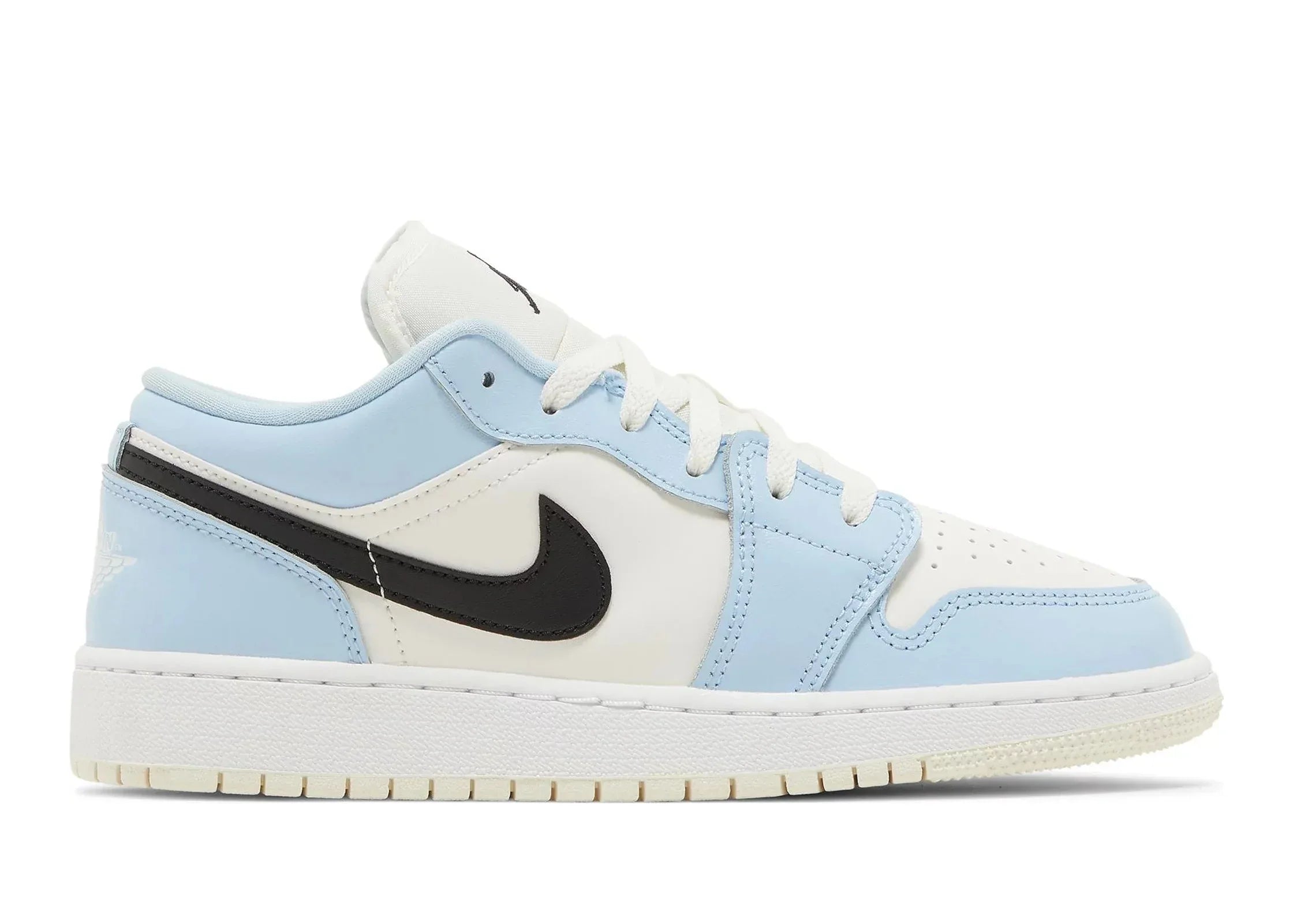 Nike Air Jordan 1 Low Ice Blue Black (GS) - Sneaker Türkiye