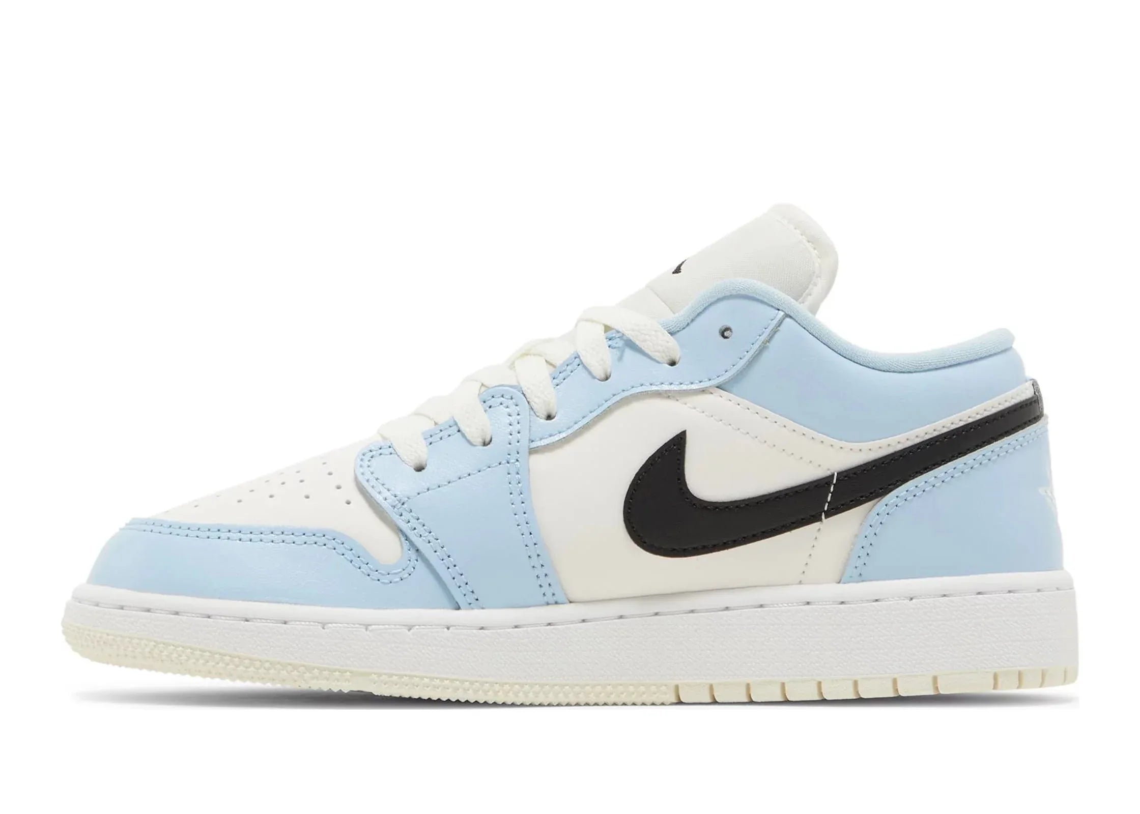 Nike Air Jordan 1 Low Ice Blue Black (GS) - Sneaker Türkiye