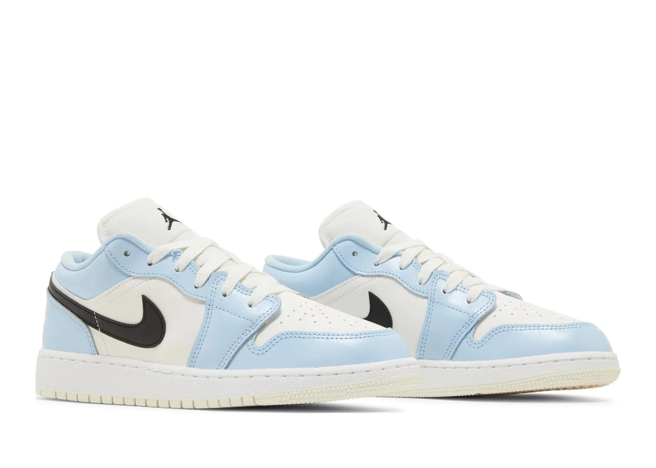 Nike Air Jordan 1 Low Ice Blue Black (GS) - Sneaker Türkiye