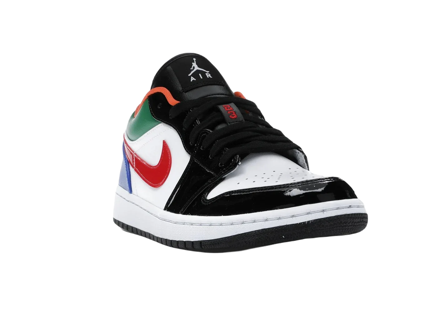 Nike Air Jordan 1 Low Multi-Color Black Toe (W) - Sneaker Türkiye
