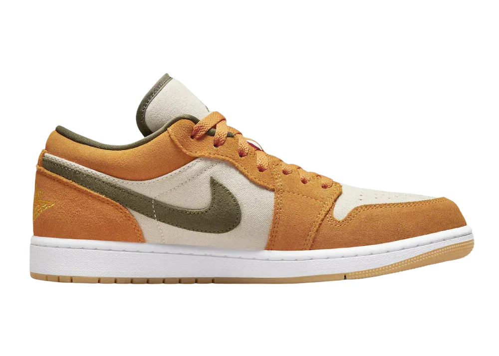 Nike Air Jordan 1 Low Orange Olive - Sneaker Türkiye
