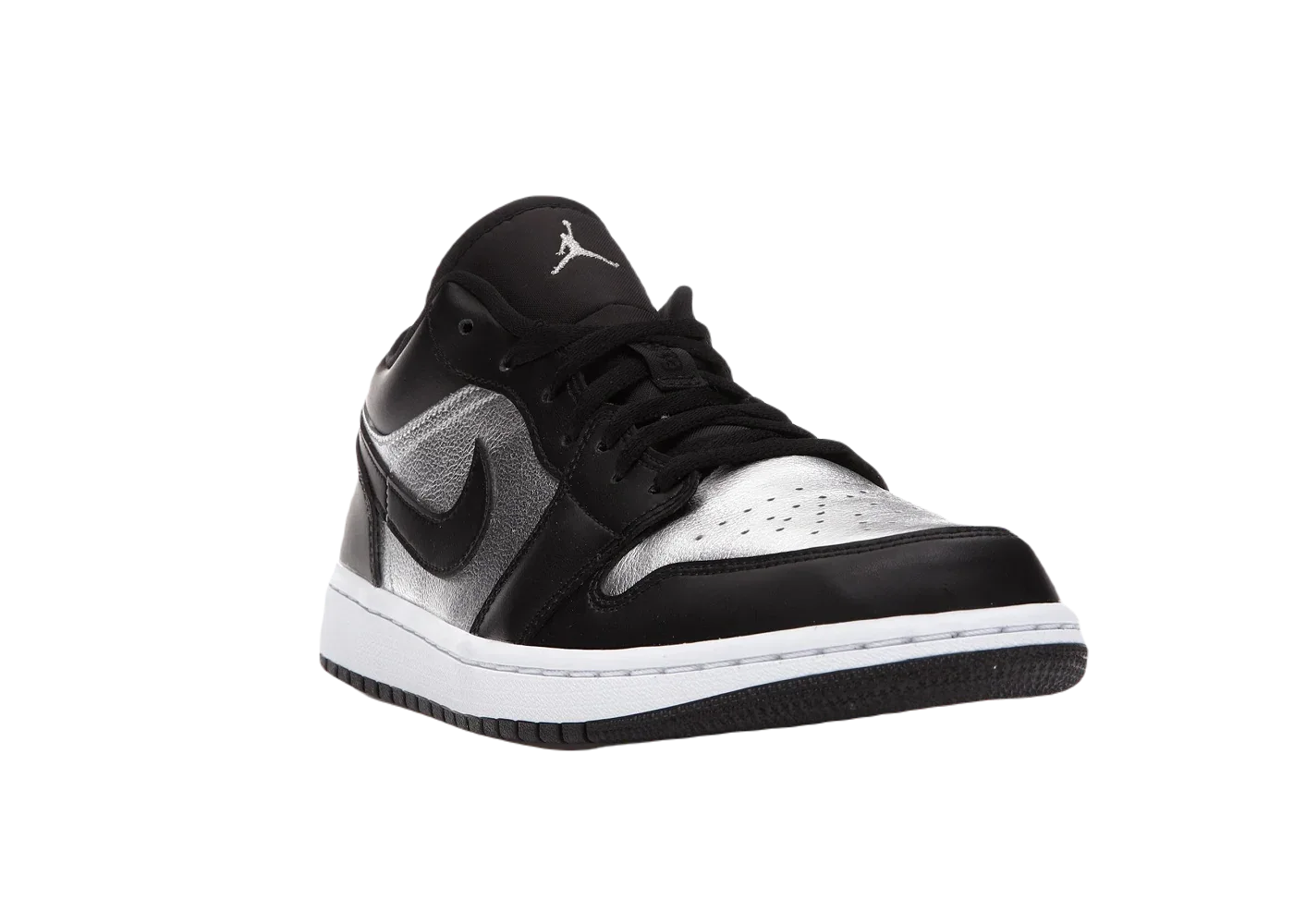 Nike Air Jordan 1 Low SE Black Metallic Silver (W) - Sneaker Türkiye