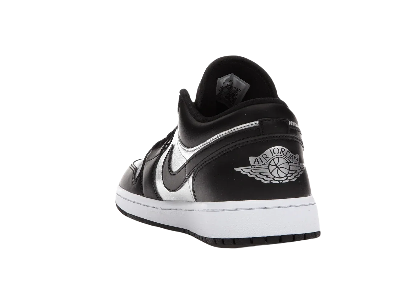 Nike Air Jordan 1 Low SE Black Metallic Silver (W) - Sneaker Türkiye