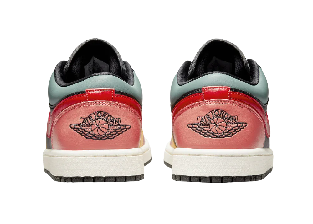 Nike Air Jordan 1 Low SE Black Multi-Color (W) - Sneaker Türkiye