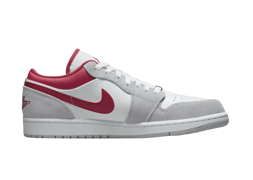 Nike Air Jordan 1 Low SE Light Smoke Grey Gym Red - Sneaker Türkiye