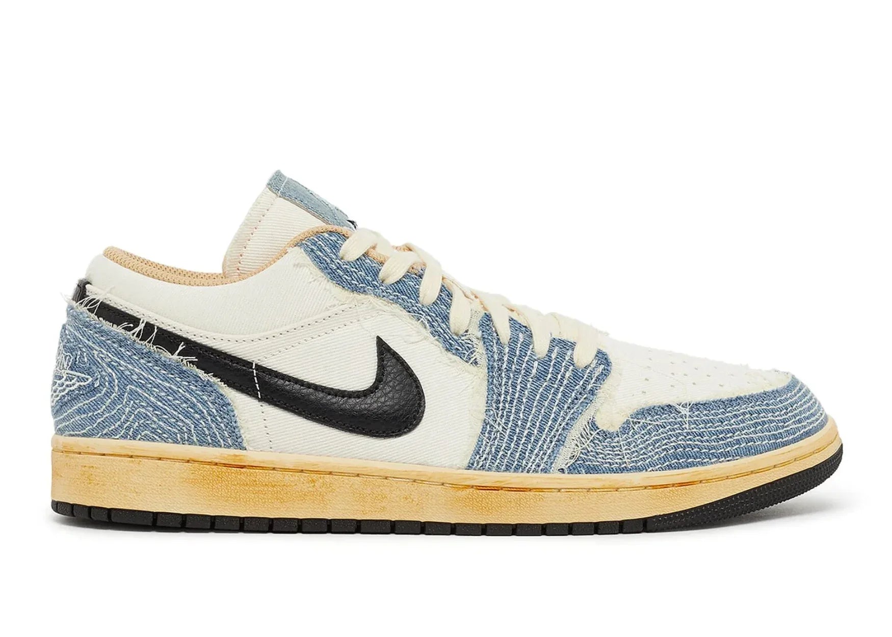 Nike Air Jordan 1 Low SE WRMK Sashiko Denim - Sneaker Türkiye