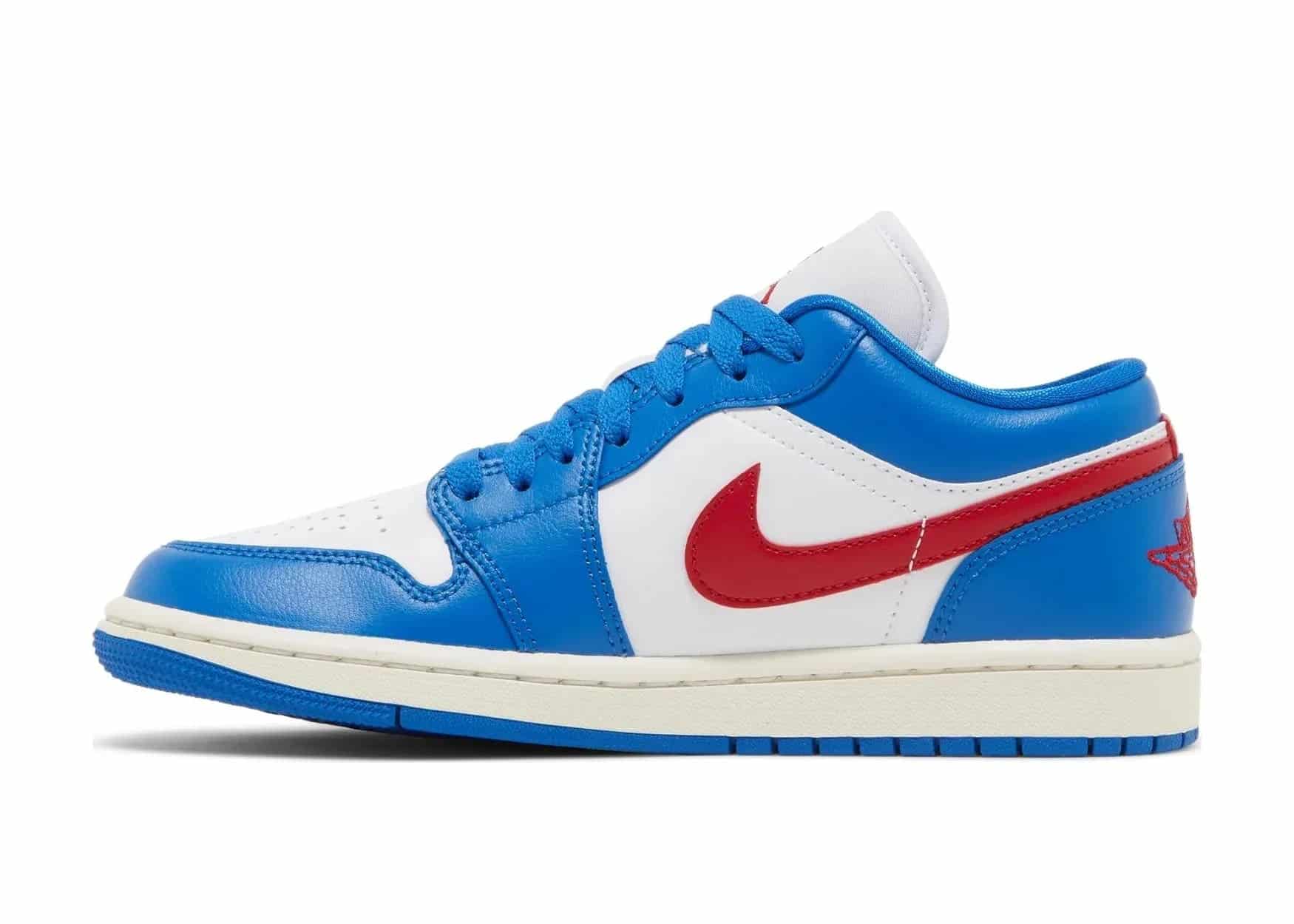 Nike Air Jordan 1 Low Sport Blue Gym Red (W) - Sneaker Türkiye