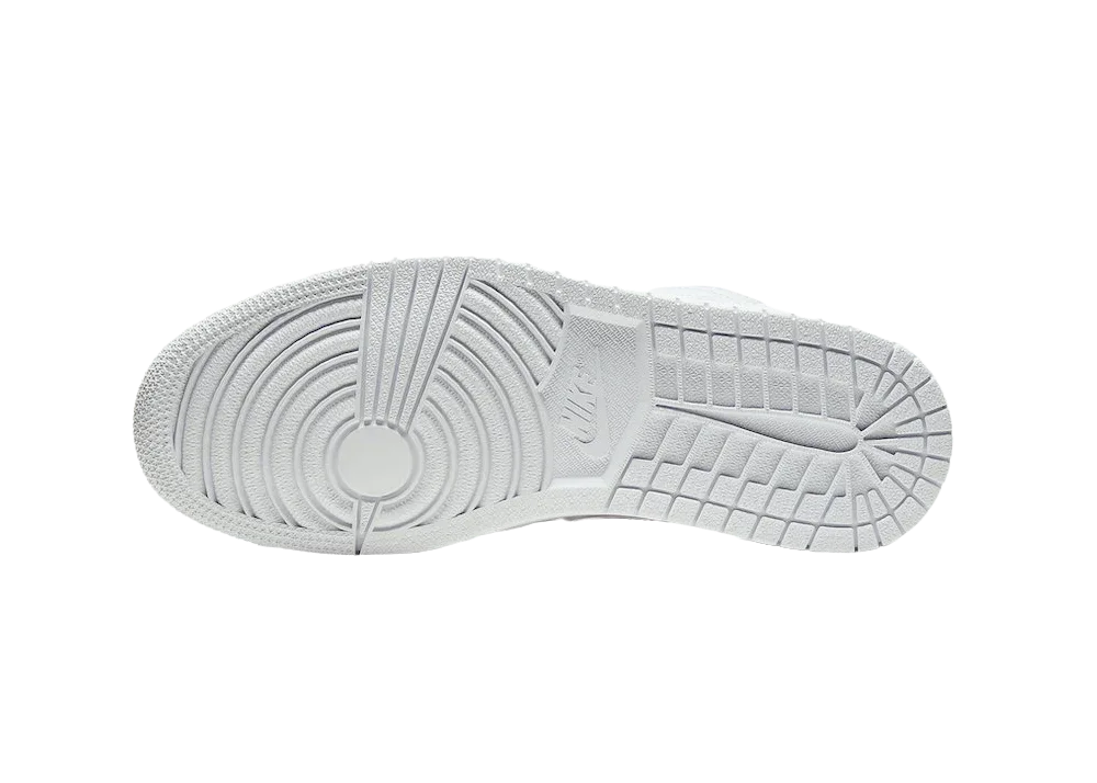 Nike Air Jordan 1 Low Triple White Tumbled Leather - Sneaker Türkiye