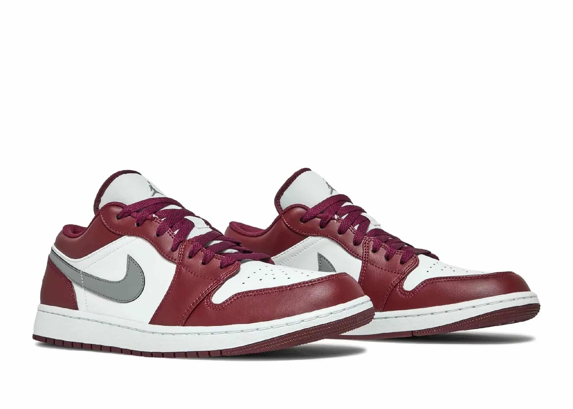 Nike Air Jordan 1 Low White Bordeaux - Sneaker Türkiye
