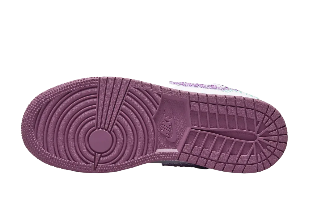 Nike Air Jordan 1 Low White Light Bordeaux (GS) - Sneaker Türkiye