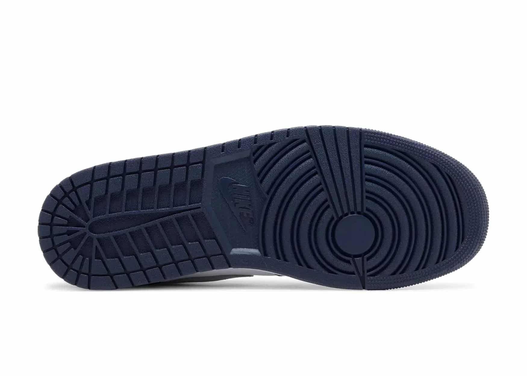 Nike Air Jordan 1 Low Wolf Grey Midnight Navy - Sneaker Türkiye