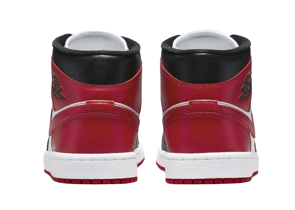 Nike Air Jordan 1 Mid Alternate Bred Toe (W) - Sneaker Türkiye