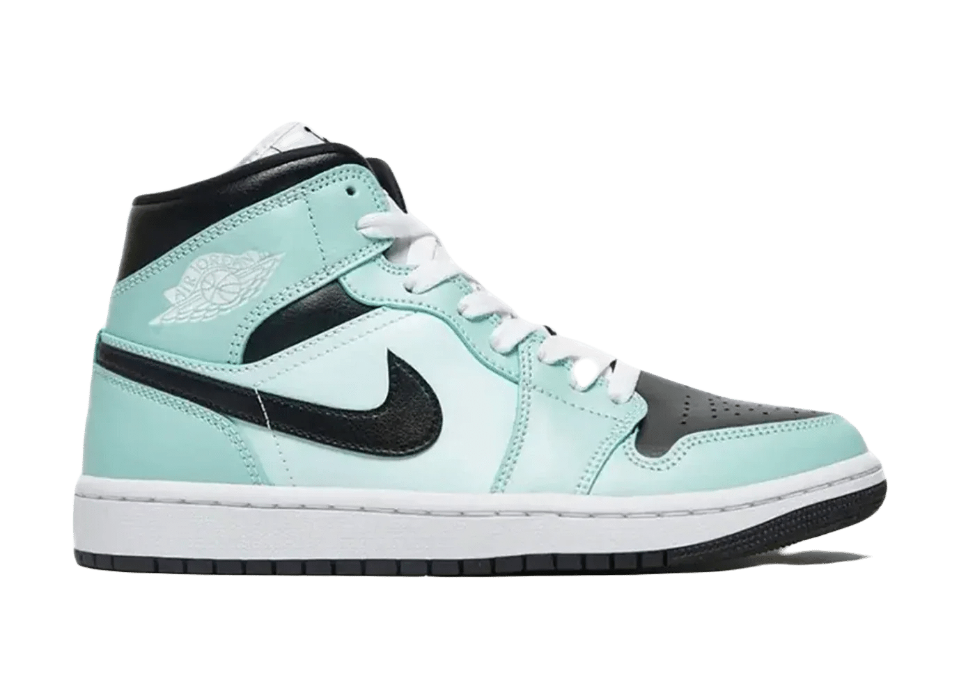 Nike Air Jordan 1 Mid Aqua Blue Tint (W) - Sneaker Türkiye