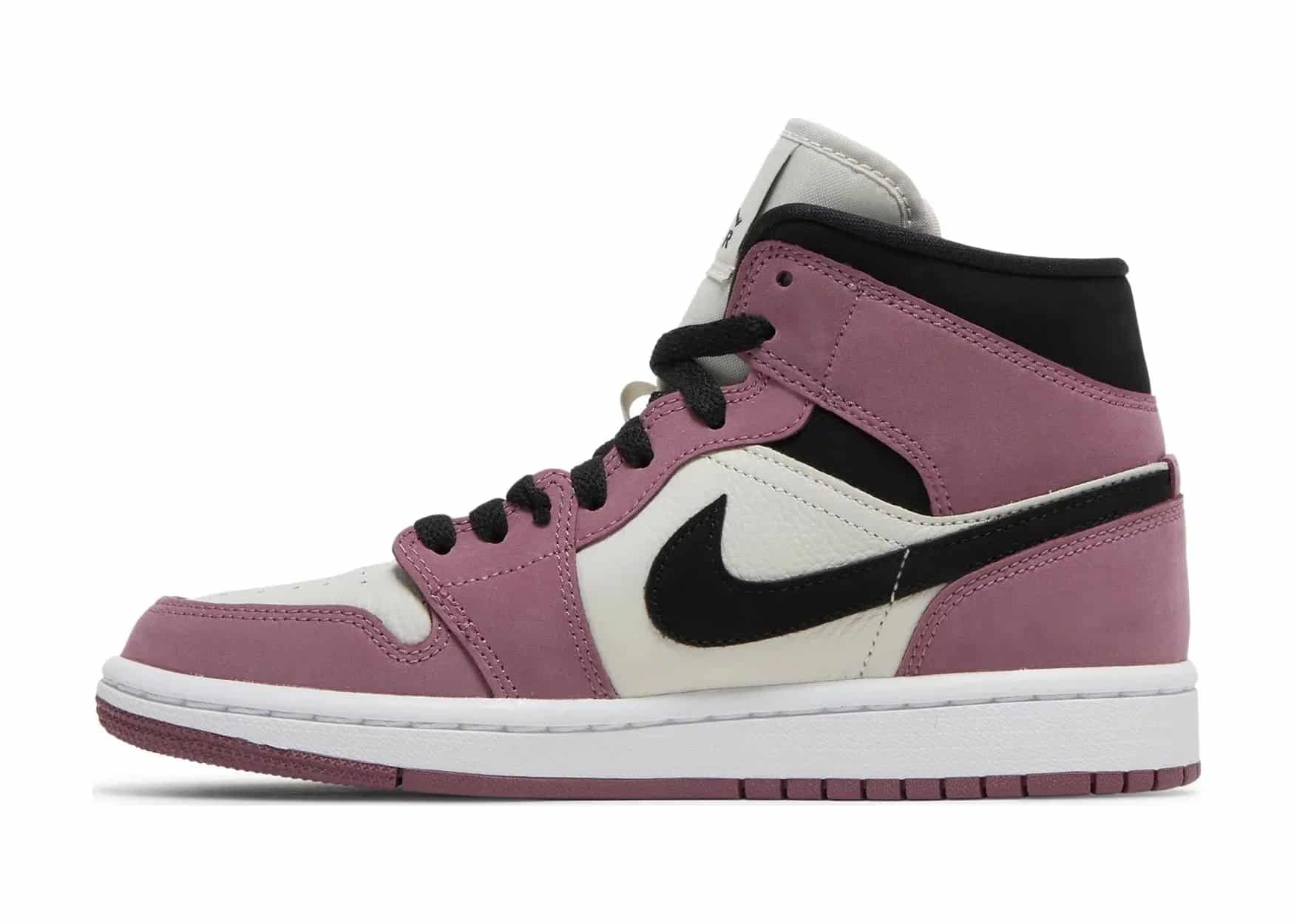 Nike Air Jordan 1 Mid Berry Pink (W) - Sneaker Türkiye