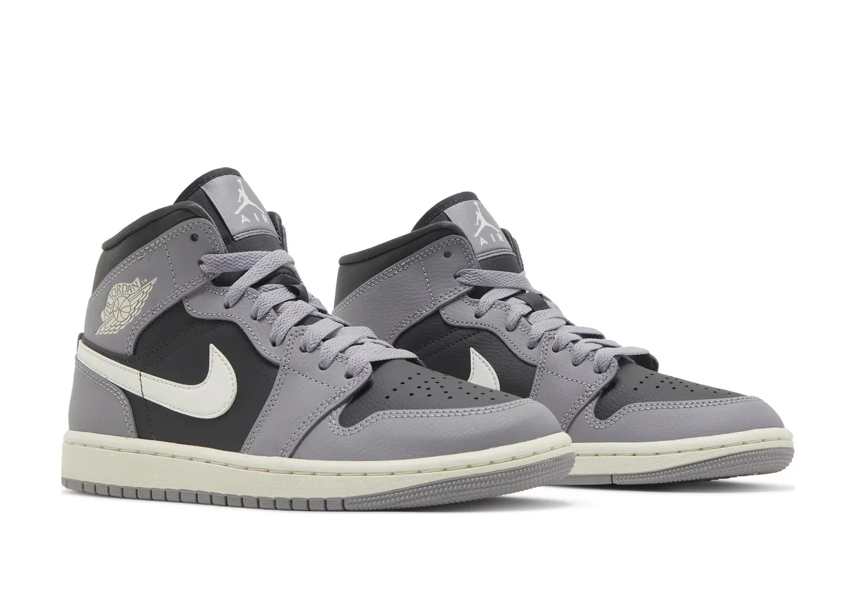 Nike Air Jordan 1 Mid Cement Grey (W) - Sneaker Türkiye