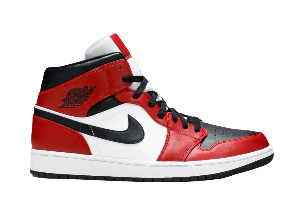 Nike Air Jordan 1 Mid Chicago Toe - Sneaker Türkiye