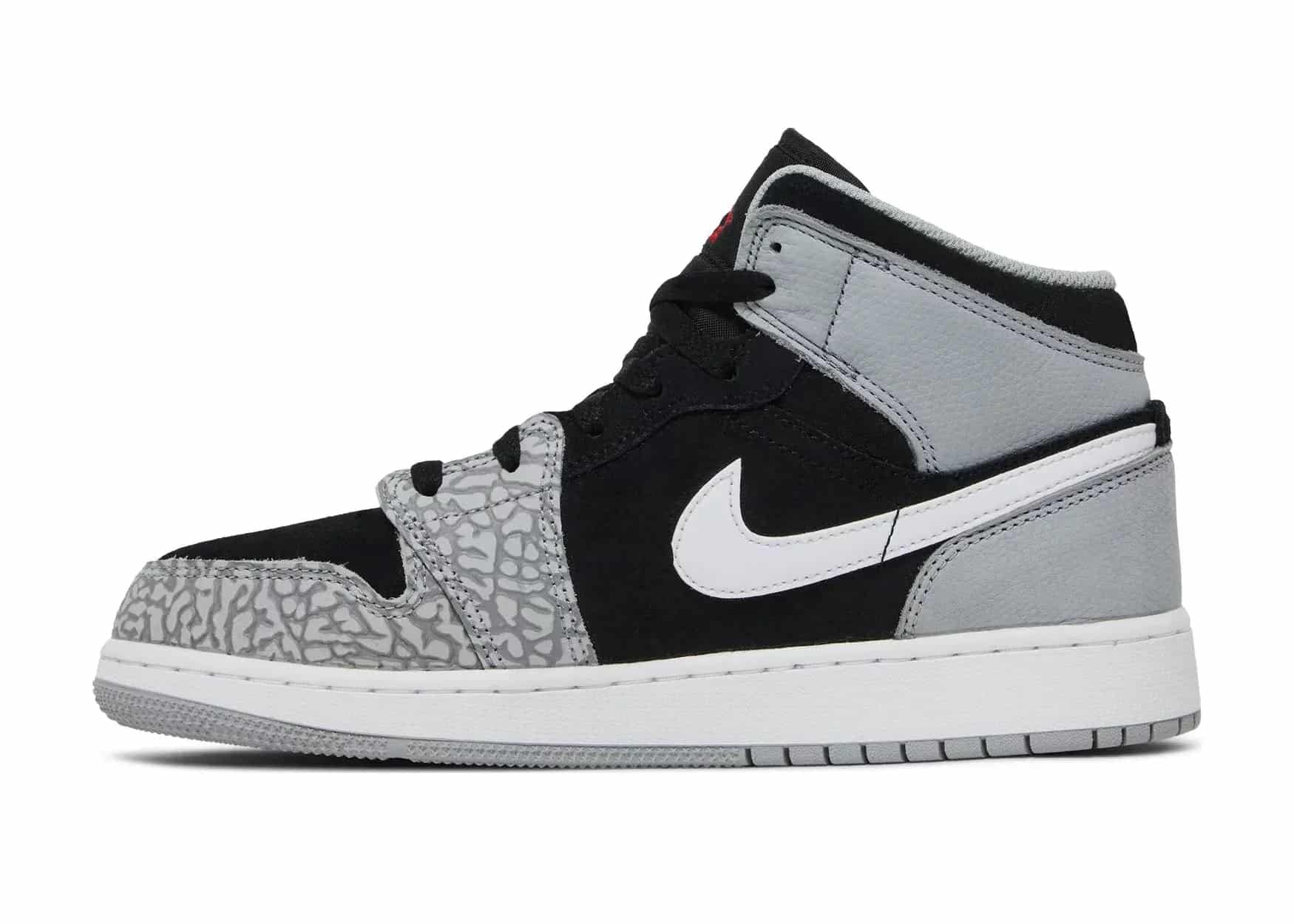 Nike Air Jordan 1 Mid Elephant Print (GS) - Sneaker Türkiye