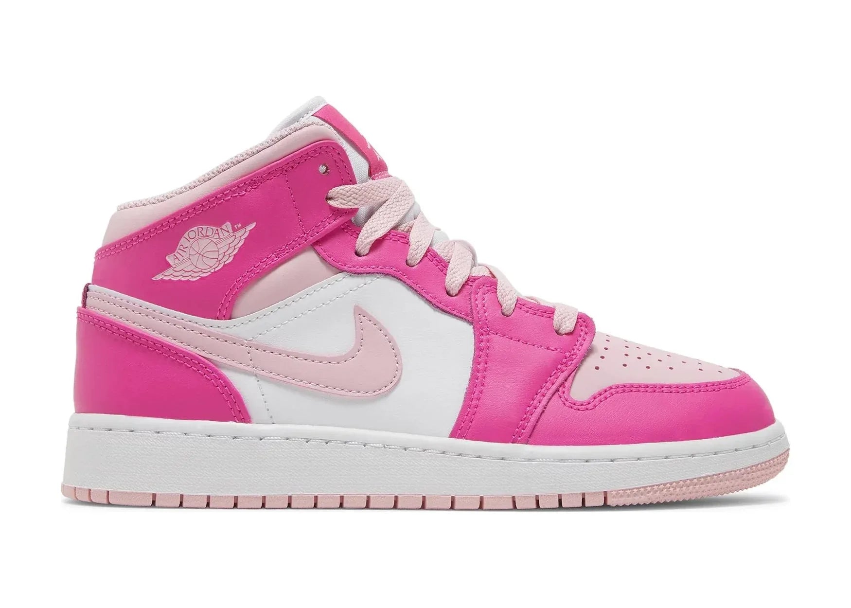 Nike Air Jordan 1 Mid Fierce Pink (GS) - Sneaker Türkiye