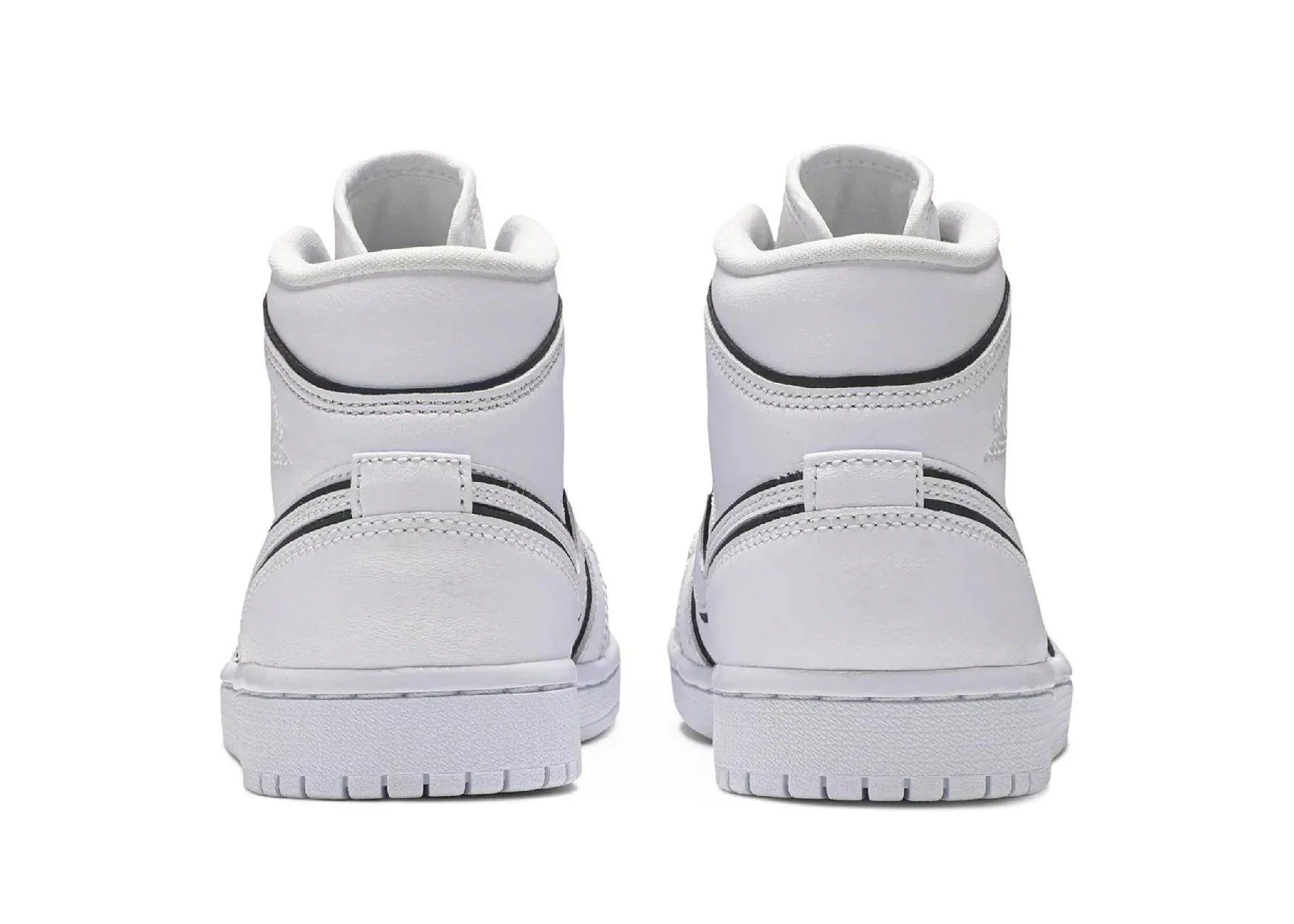 Nike Air Jordan 1 Mid Iridescent Reflective White (W) - Sneaker Türkiye