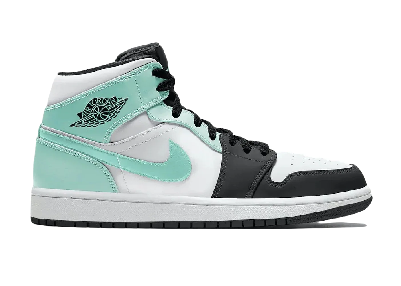 Nike Air Jordan 1 Mid Island Green (Igloo) - Sneaker Türkiye