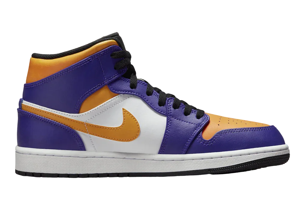 Nike Air Jordan 1 Mid Lakers (2022) - Sneaker Türkiye