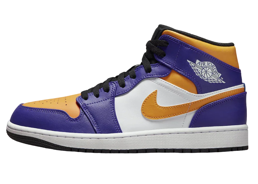 Nike Air Jordan 1 Mid Lakers (2022) - Sneaker Türkiye