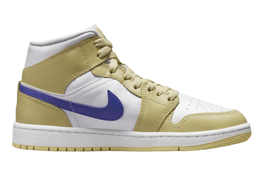 Nike Air Jordan 1 Mid Lemon Wash Lapis (W) - Sneaker Türkiye