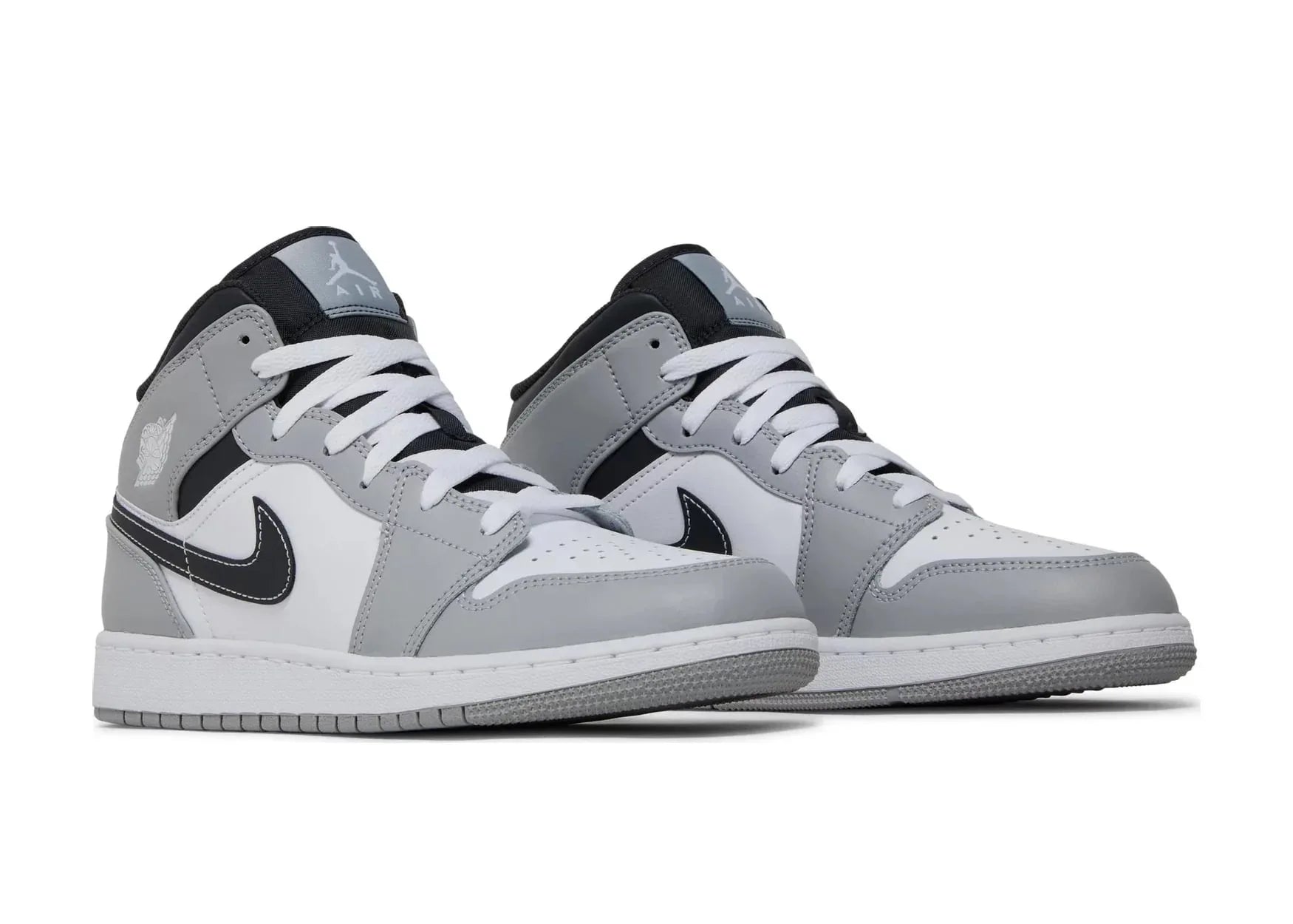 Nike Air Jordan 1 Mid Light Smoke Grey (GS) - Sneaker Türkiye