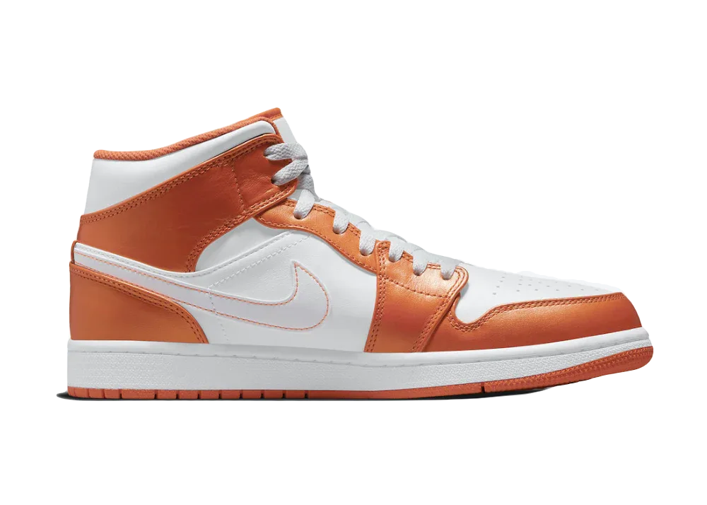 Nike Air Jordan 1 Mid Metallic Orange - Sneaker Türkiye