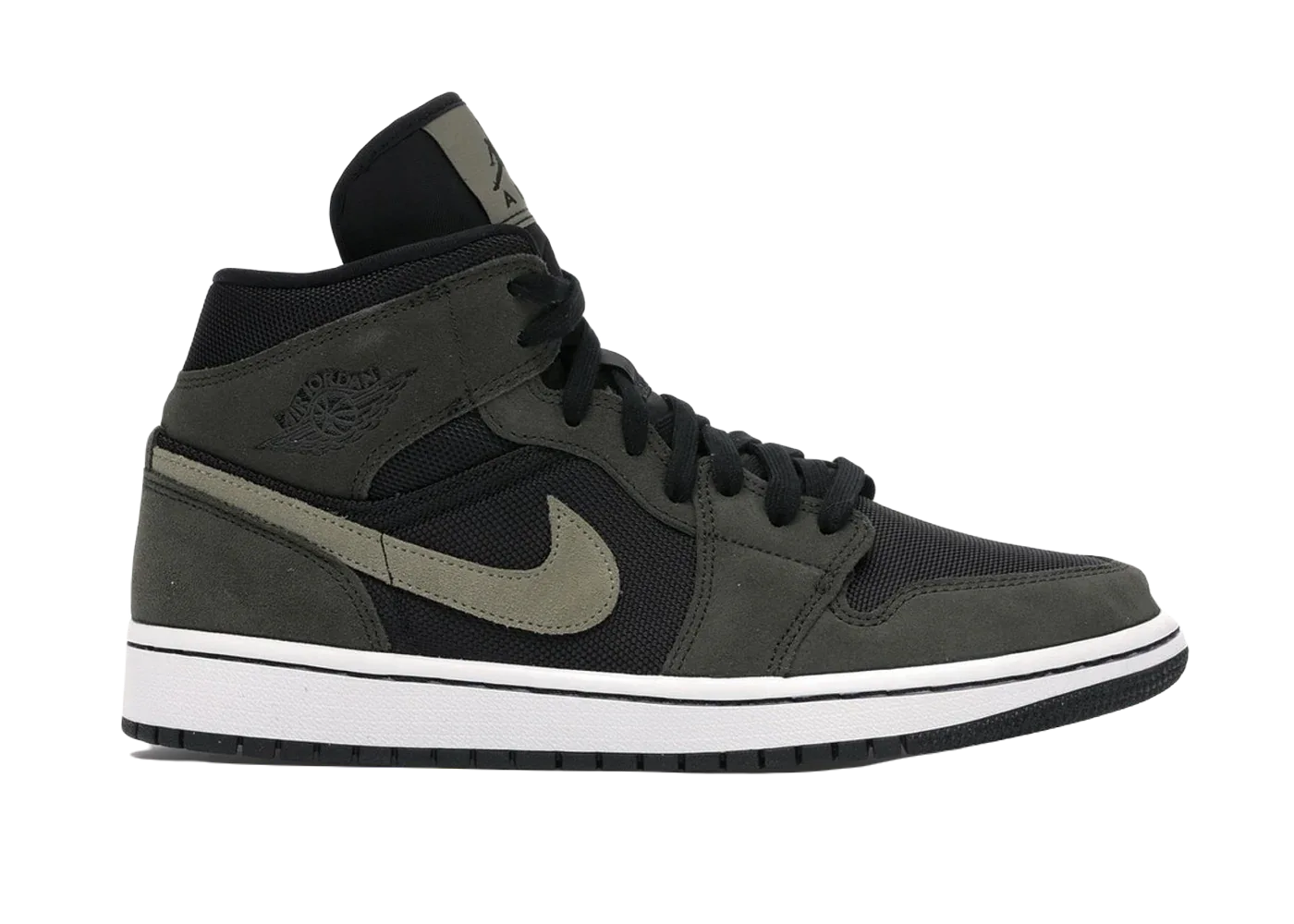 Nike Air Jordan 1 Mid Military Olive (W) - Sneaker Türkiye