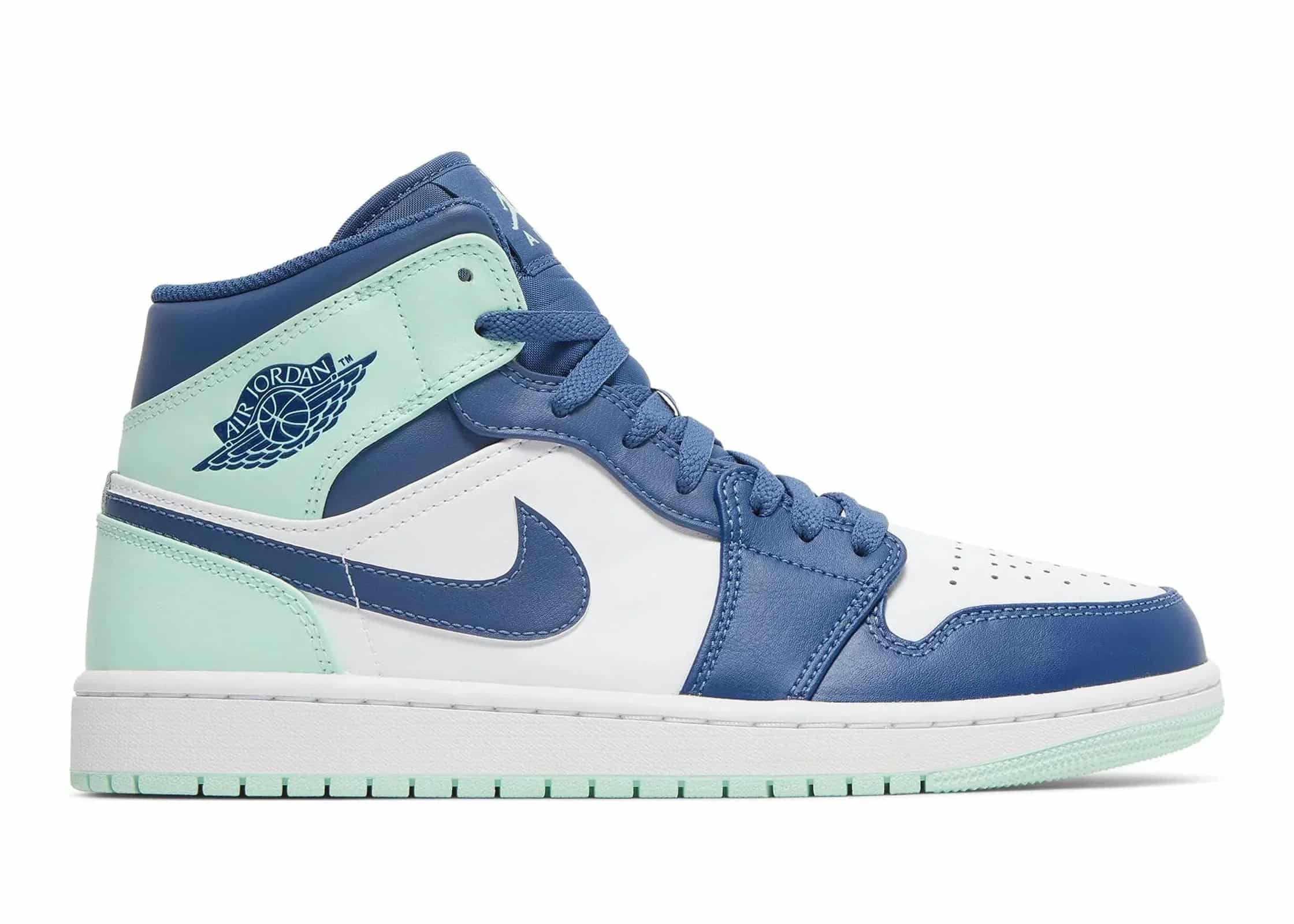 Nike Air Jordan 1 Mid Mystic Navy Mint Foam - Sneaker Türkiye