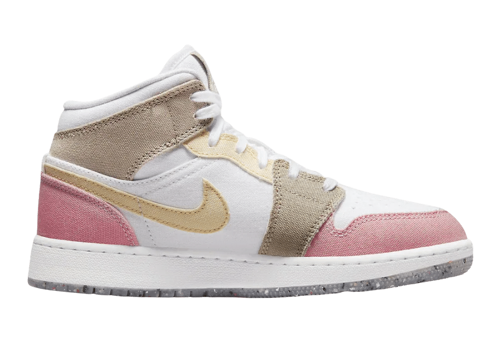Nike Air Jordan 1 Mid Pastel Grind (GS) - Sneaker Türkiye
